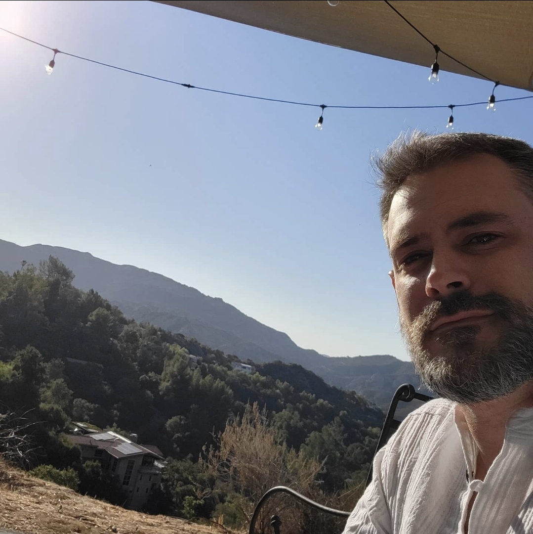 Mark Nicolas outdoors during facilitation work in California