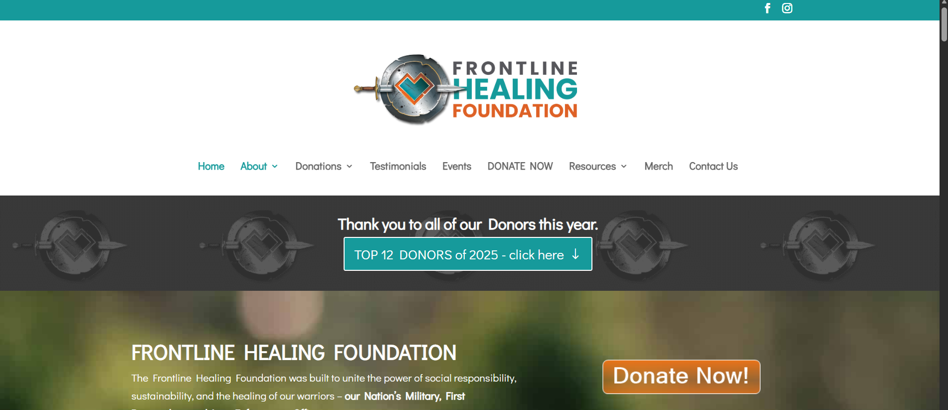 Frontline Healing Foundation logo